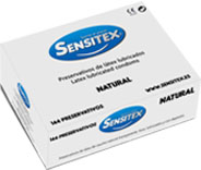 Condones SENSITEX NATURAL 144 madrid - Entrega rápida y discreta de las mejores marcas de preservativos